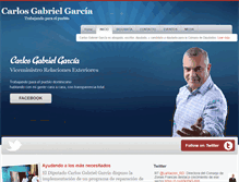 Tablet Screenshot of carlosgabrielgarcia.com